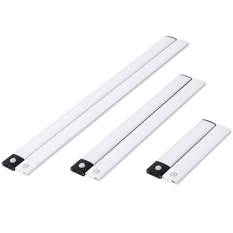 Ultra-Thin Intelligent Body Sensor Led Lights Long Strip Wireless Magnetic Closet Lights With Rechargeable Wine Cabinet Light Strip
